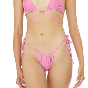 Frankie's Bikinis Pink Swim Bikini